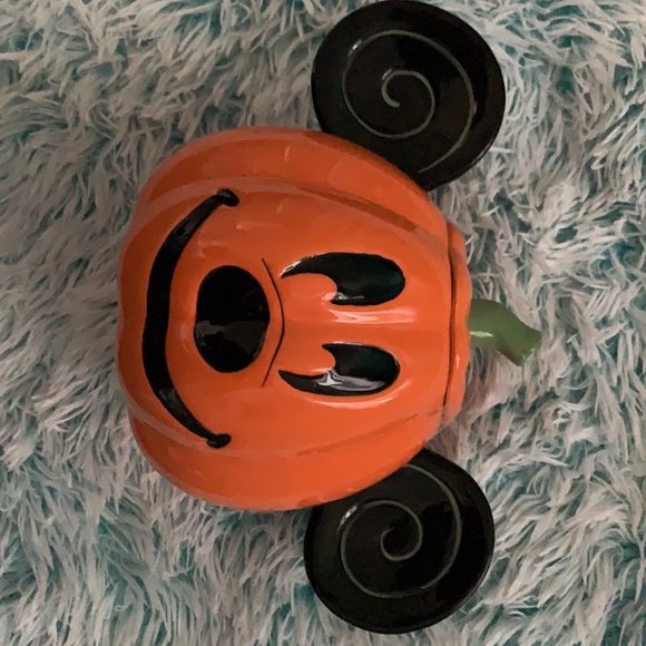 Disney Other Mickey Mouse Pumpkin Cookie Jar Poshmark